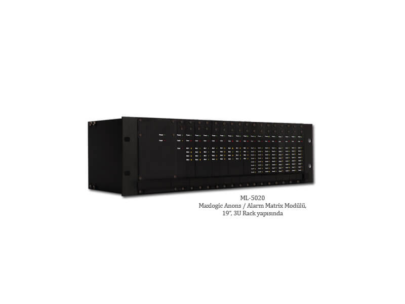 ML-5020 Anons / Alarm Matrix Paneli