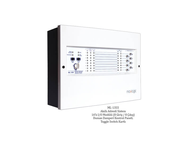 ML-1355 Duman Damperi Kontrol Panelleri