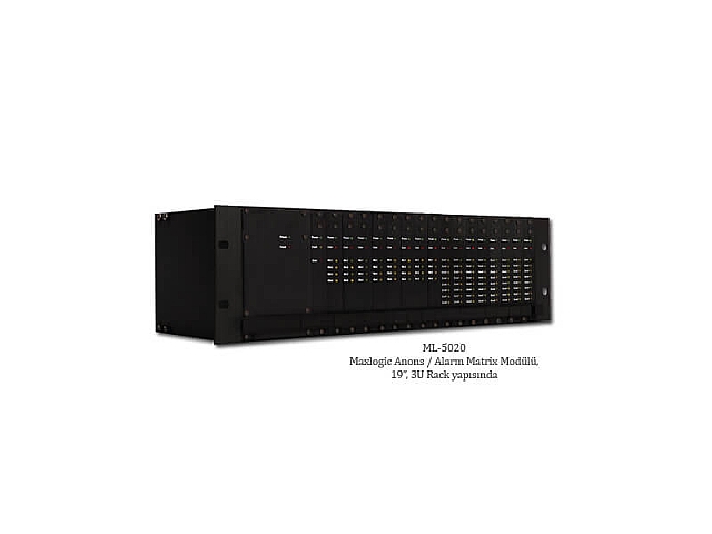 ML-5020 ANONS / ALARM MATRIX PANELI